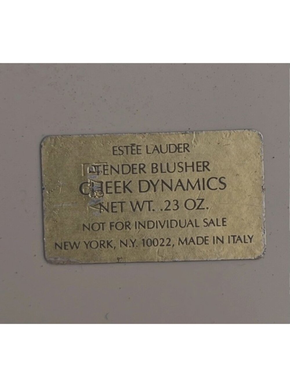 Estée Lauder Compact Tender Blush Cheek Dynamics .23 oz Unsampled Hard to Find - Picture 9 of 9